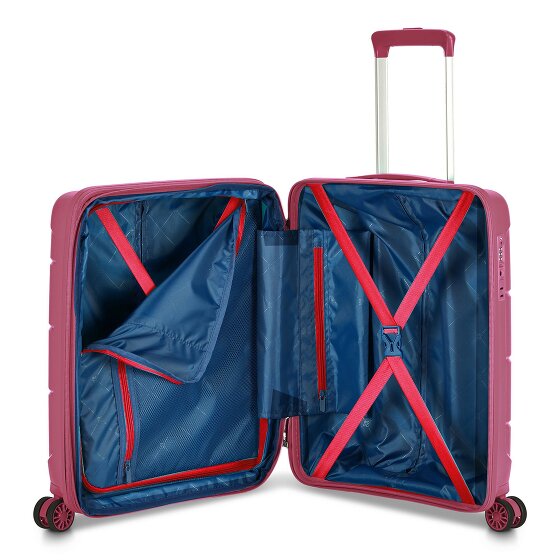 MODO by Roncato Starlight 3.0 4 roulettes Trolley de cabine 55 cm avec soufflet d'extension