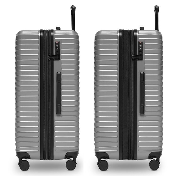 Redolz Essentials 18 4 roulettes Trolley 76 cm avec soufflet d'extension