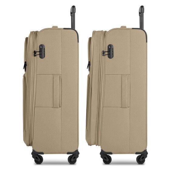 Smartbox Edition 04 4 roulettes Trolley 78 cm avec soufflet d'extension