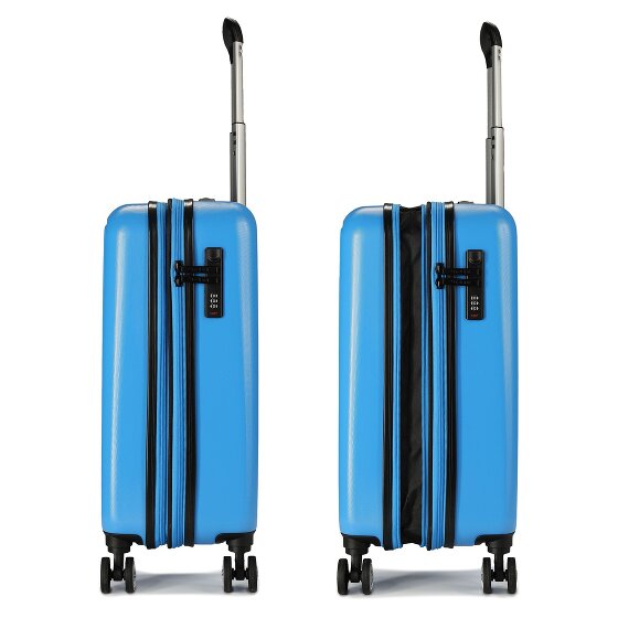 Gabol Future Plus 4 roulettes Trolley de cabine 55 cm avec soufflet d'extension