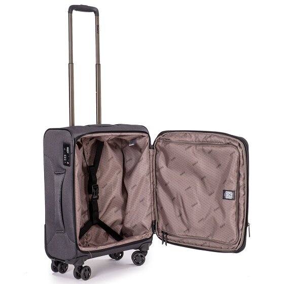 Stratic Bendigo Light + 4 roues Valise cabine 54 cm '"avec soufflet d''extension"'