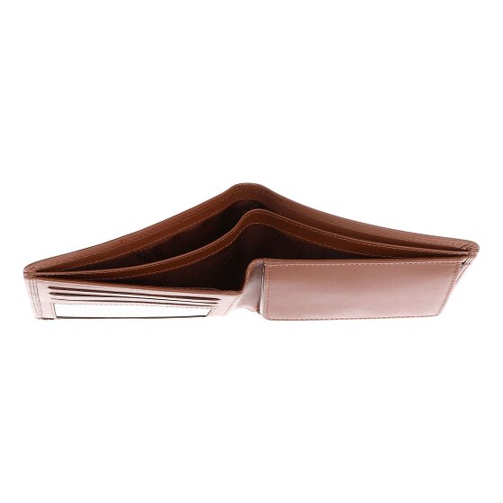 Golden Head Polo Porte-monnaie Protection RFID Cuir véritable 12 cm