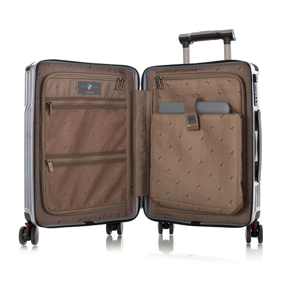 Heys Tekno 4 roulettes Trolley de cabine S 53 cm Compartiment pour ordinateur portable