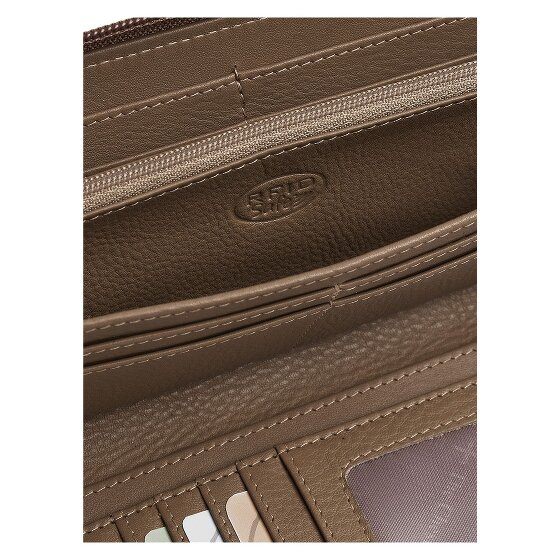 The Chesterfield Brand Mirelle Porte-monnaie Protection RFID Cuir véritable 19 cm