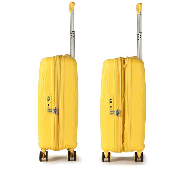 American Tourister Mickey Magic 4 roulettes Trolley de cabine 55 cm avec soufflet d'extension
