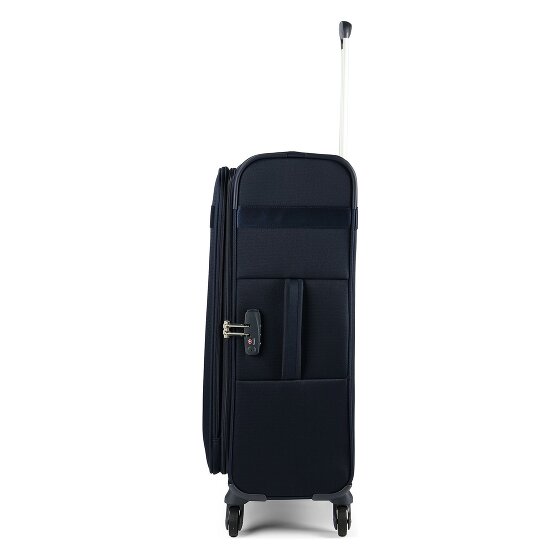 Samsonite Citybeat 4 roulettes Trolley 66 cm avec soufflet d'extension