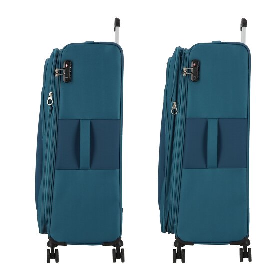 American Tourister Deep Dive 4 roulettes Trolley L 80 cm avec soufflet d'extension