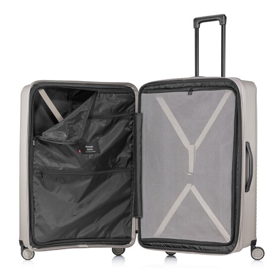 Pack Easy Jet 4 roulettes Trolley 75 cm avec soufflet d'extension