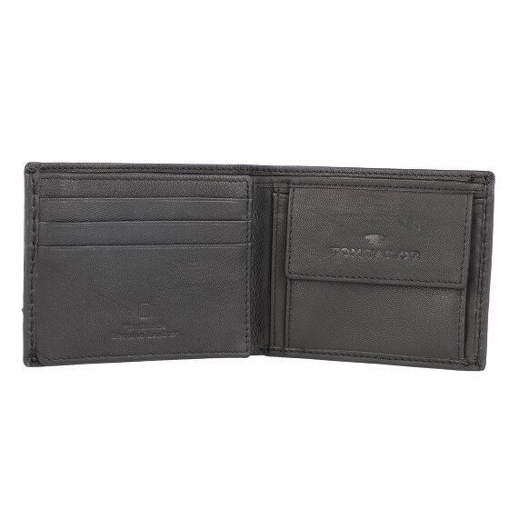 Tom Tailor Kai Porte-monnaie RFID cuir 10 cm