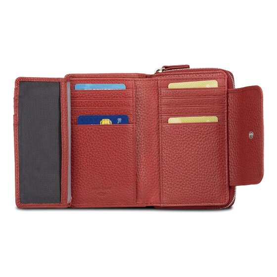 Jost Vika Porte-monnaie Protection RFID Cuir 14 cm