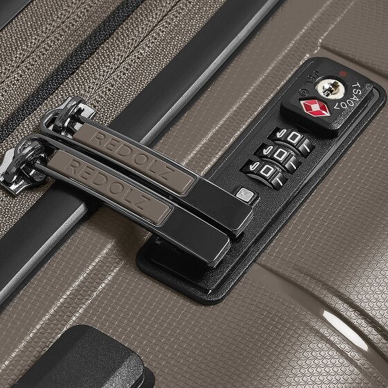 Redolz Essentials 11 4 roues Valise cabine 66 cm avec soufflet d'extension