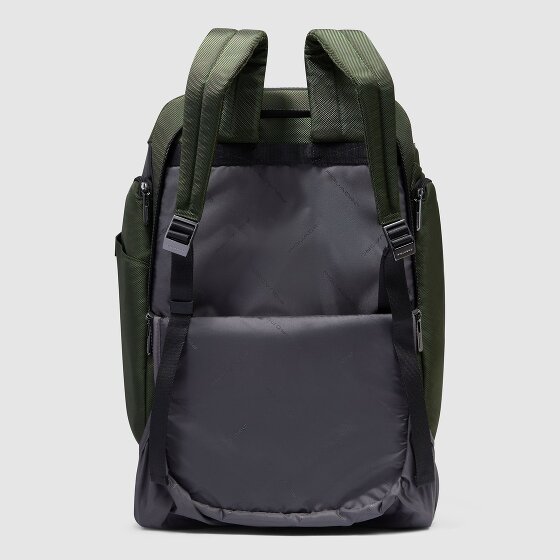 Piquadro Brief 2 roues Trolley à dos 53 cm Compartiment ordinateur
