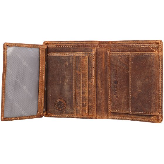 Greenburry Porte-monnaie Vintage RFID en cuir 10 cm