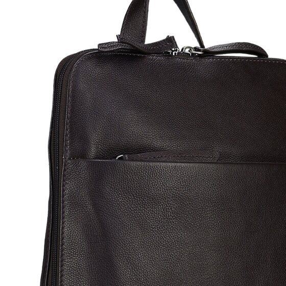 Jost Lysa Daypack Cuir véritable 36 cm Compartiment ordinateur