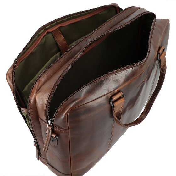 Greenburry Newport Porte-documents Cuir 43 cm Compartiment pour ordinateur portable