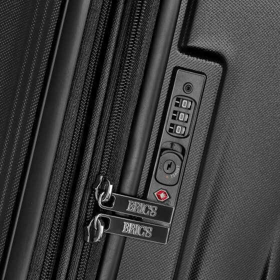 Bric's Cervia 2.0 4 roues Valise cabine L 77 cm avec soufflet d'extension