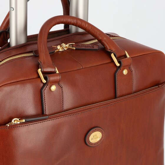 The Bridge Stovia 2 roulettes Trolley pilote Cuir 39 cm Compartiment pour ordinateur portable