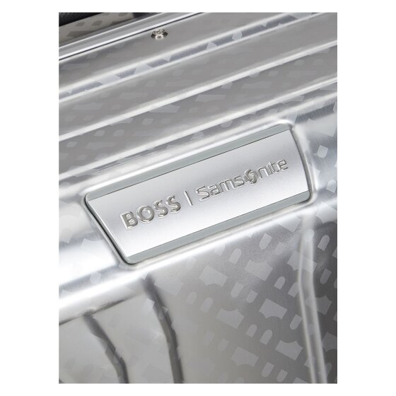Samsonite Valise cabine Lite-Box Alu Boss Edition à 4 roues, en Aluminium, 55 cm