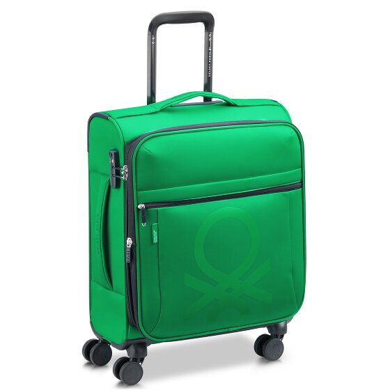 Delsey Paris x Colors Benetton Color Block 4 roues trolley cabine 55 cm avec soufflet d'extension