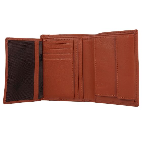 mano Don Leonardo Porte-monnaie RFID cuir 12,5 cm