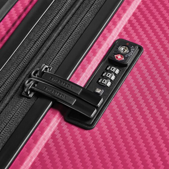 Smartbox Edition 01 4 roulettes Trolley 66 cm avec soufflet d'extension