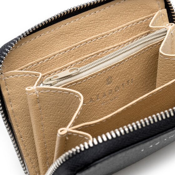 Lazarotti Milano Leather Porte-monnaie en cuir 13,5 cm