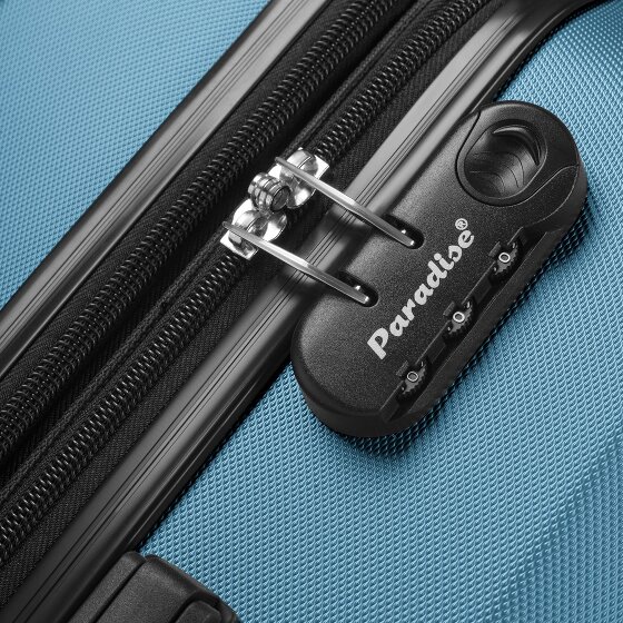 Check.In Paradise 2.0 4 roulettes Trolley de cabine S 55 cm avec soufflet d'extension