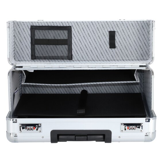 Alumaxx Valise de pilote à 2 roulettes 48 cm, compartiment pour ordinateur portable