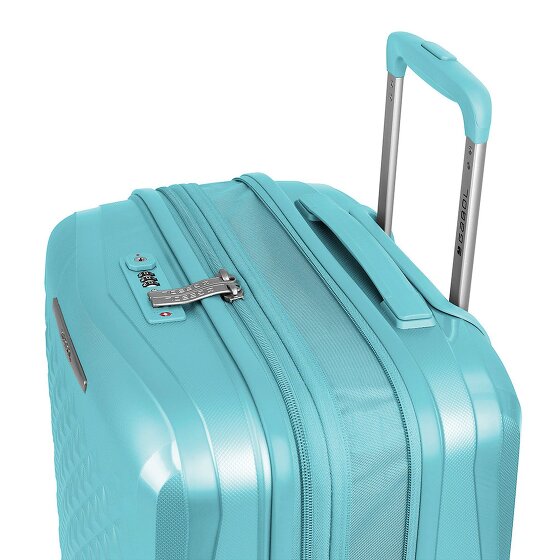 Gabol Queens 4 roulettes Set de valises 2 pièces avec soufflet d'extension