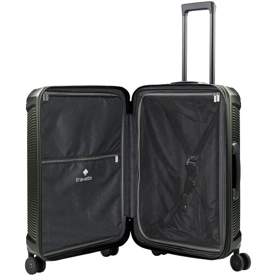 Travelite Millennium 4 roulettes Trolley 67 cm avec soufflet d'extension