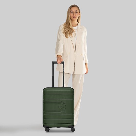 Redolz Essentials 11 4 roulettes Trolley de cabine 55 cm avec soufflet d'extension