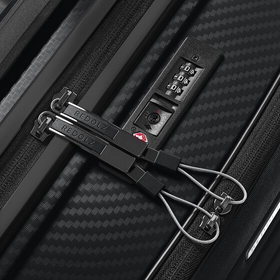 Redolz Essentials 17 trolley cabine 4 roulettes 55 cm poche souple pour ordinateur portable