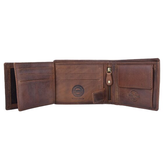 Greenland Nature Soft & Safe Porte-monnaie en cuir RFID 12 cm