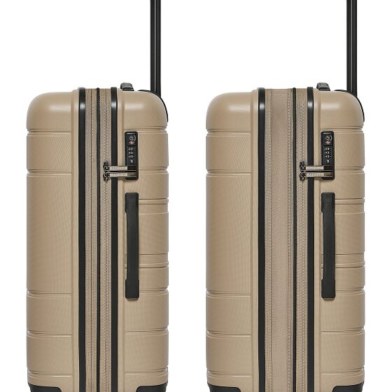Redolz Essentials 11 4 roues Valise cabine 66 cm avec soufflet d'extension