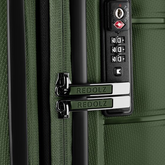 Redolz Essentials 11 4 roues Valise cabine 76 cm avec soufflet d'extension