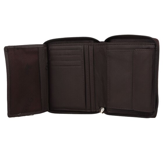 mano Don Leonardo Porte-monnaie RFID cuir 10 cm