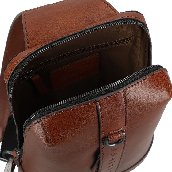 The Bridge Giacomo sac à bandoulière en cuir 29 cm