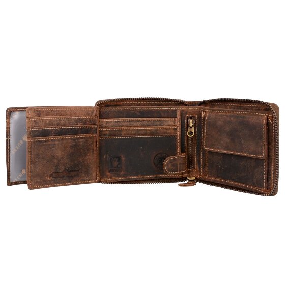 Greenburry Porte-monnaie Vintage en cuir 13 cm