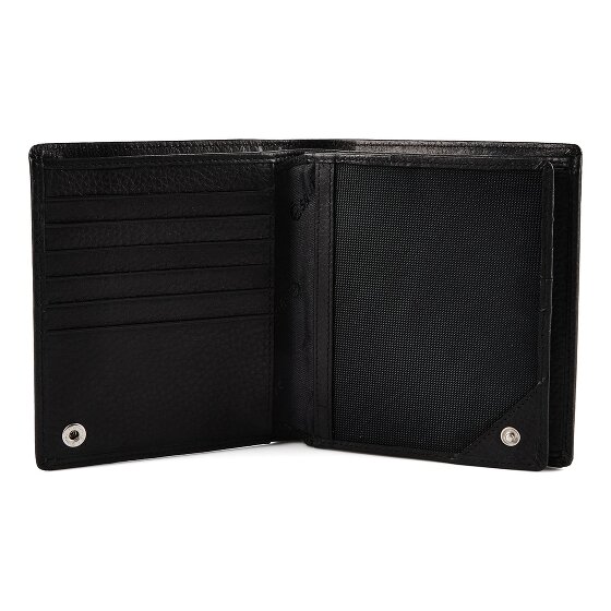 Esquire Texas Porte-monnaie Protection RFID Cuir véritable 11 cm