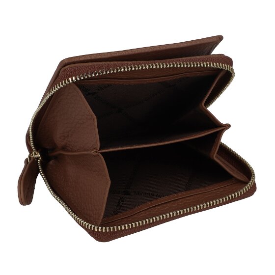 Braun Büffel Asti Porte-monnaie Protection RFID Cuir véritable 10 cm