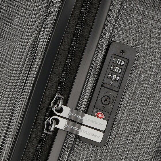 Polestream Moonrock 4 roulettes Trolley 69 cm avec soufflet d'extension