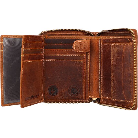 Greenburry Vintage Porte-monnaie Cuir véritable 12.5 cm