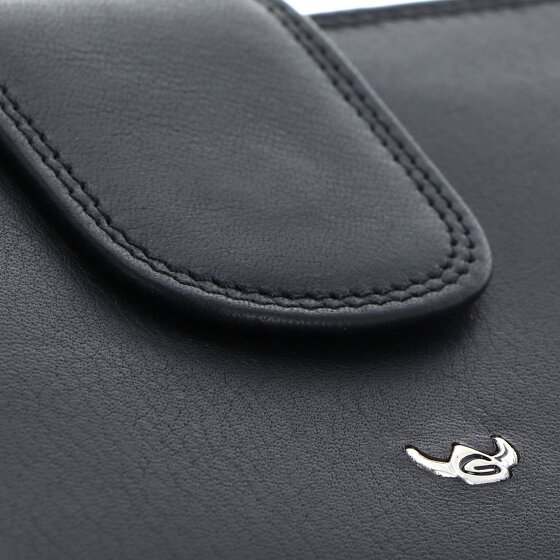 Golden Head Polo Porte-monnaie Protection RFID Cuir véritable 12.5 cm