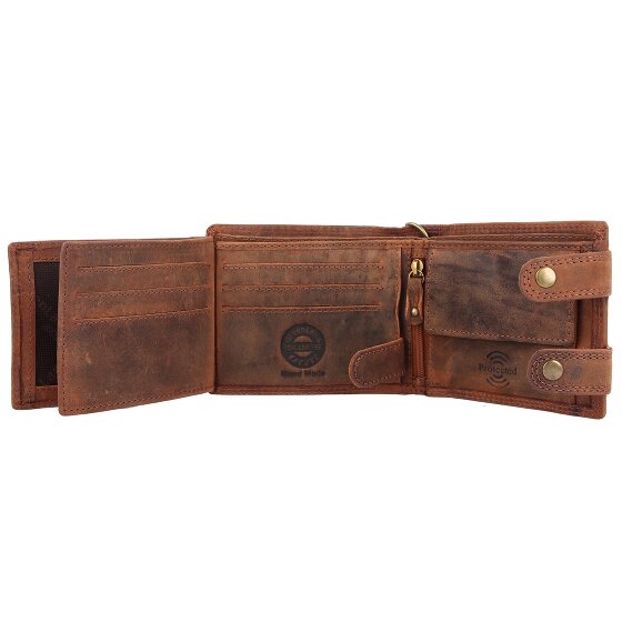 Greenland Nature Montenegro Porte-monnaie RFID Cuir 12 cm