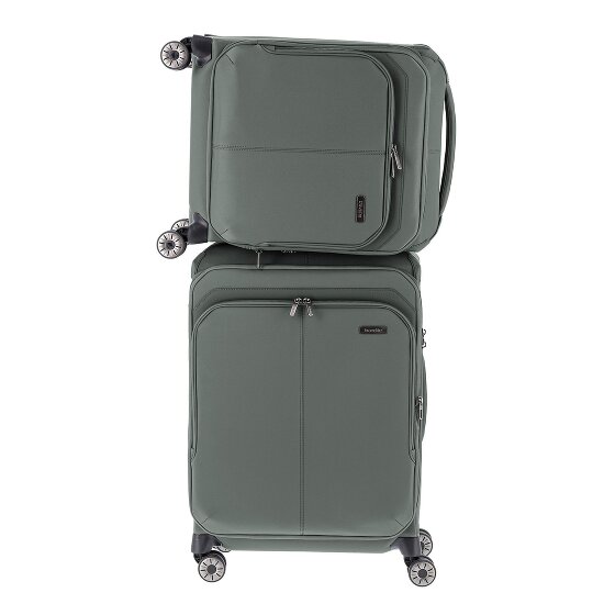 Travelite Priima 4 roulettes Trolley de cabine 55 cm avec soufflet d'extension
