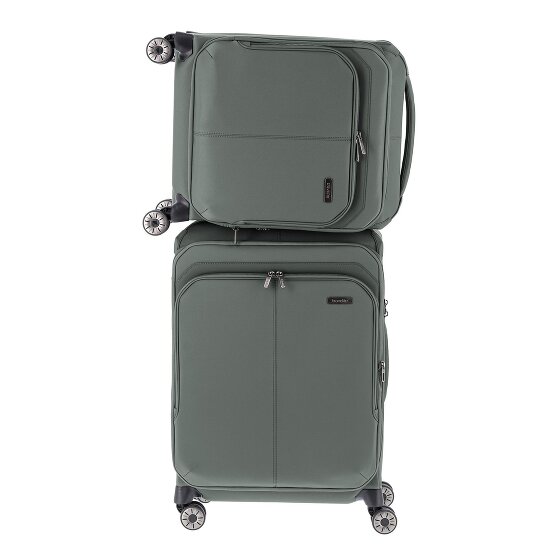 Travelite Priima 4 roulettes Trolley de cabine 55 cm avec soufflet d'extension