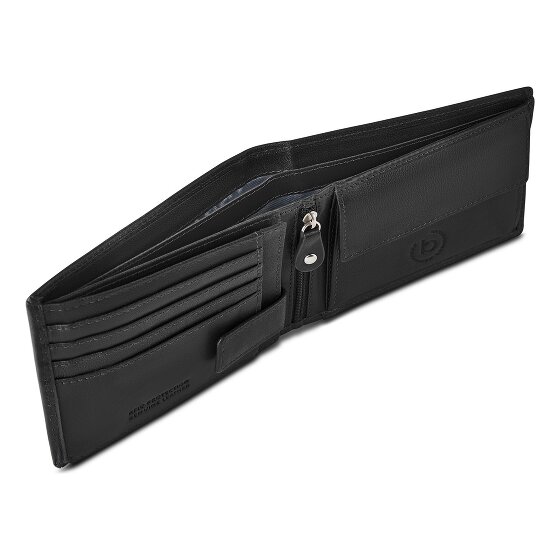 bugatti Valencia Porte-monnaie Protection RFID Cuir véritable 12 cm