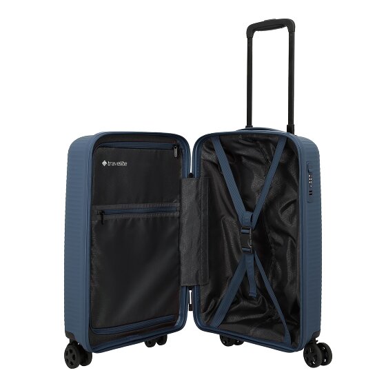 Travelite Air Stripe 4 roulettes Trolley de cabine 55 cm