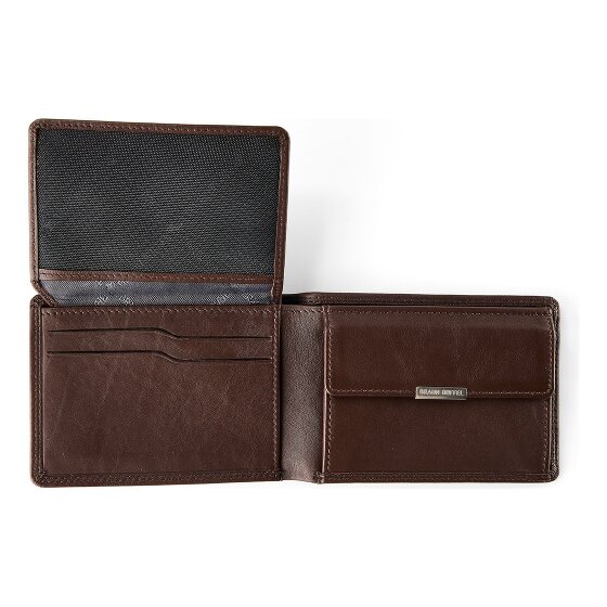 Braun Büffel Golf 3.0 Porte-monnaie Protection RFID Cuir 10.5 cm