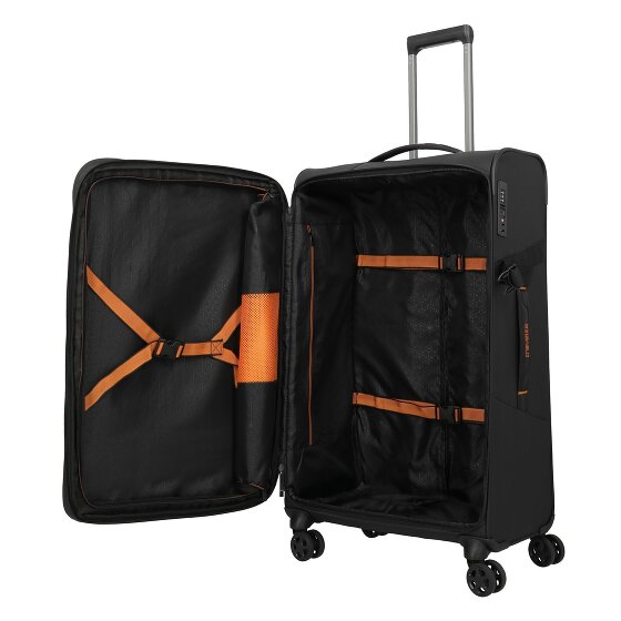 Travelite Briize 4 roulettes Trolley L 78 cm avec soufflet d'extension